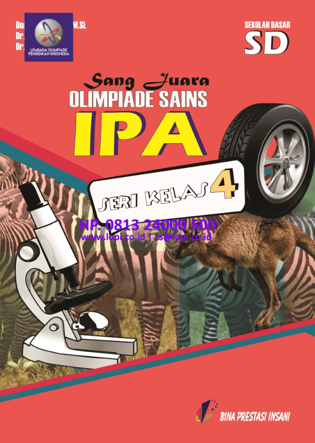 Sang juara olimpiade sains IPA SD seri kelas 4