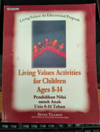 Image of Living Values Activities For Children Ages 8-14